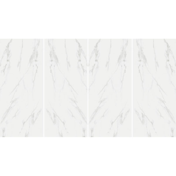 CLASSIC CARRARA HYPER WHITE OPEN BOOK EFFECTS C D x 4 or
