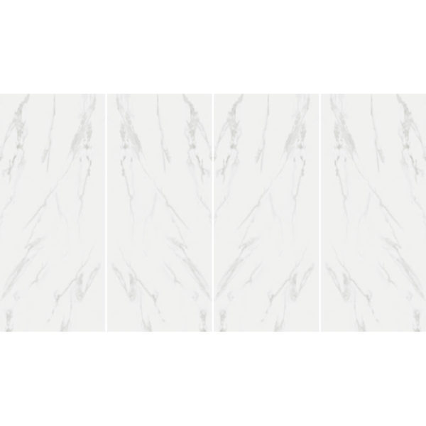 CLASSIC CARRARA HYPER WHITE OPEN BOOK EFFECTS C D x 4 or